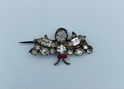 Broche fantaisie ancienne - broche,