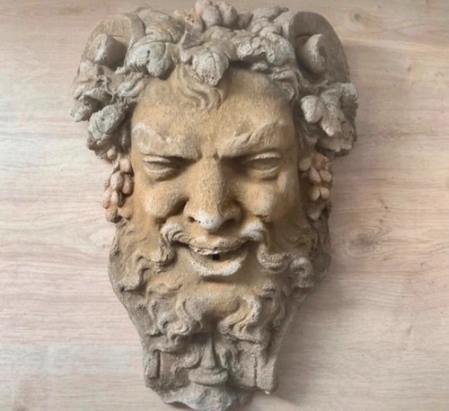Masque mural bacchus - masque, dionysos