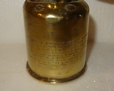 POUR COLLECTIONNEUR LAMPE SOUDER LAITON. RARE PETIT MODELE