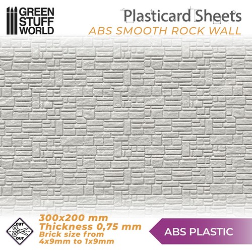 Plaque plasticard texturé - plaque,