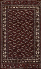 Vintage Bordeaux Géométrique