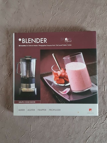 Livre recettes blender krups - livre,