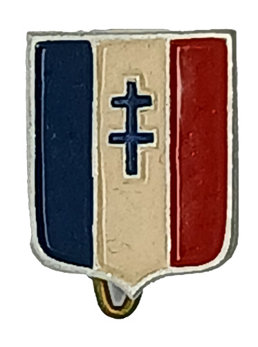 Insigne croix lorraine - de,