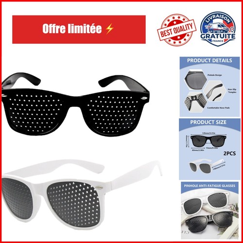 Lunettes sténopéïques - lunettes,