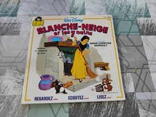 Livre Disque Blanche Neige
