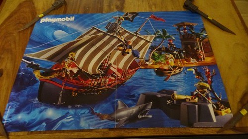Plv playmobil jeu - plv, construction