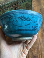 Bol Fond Turquoise Faïence