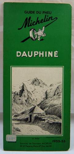 Guide michelin dauphiné - -,