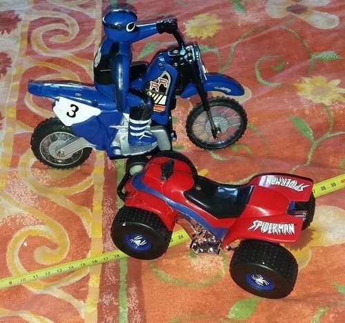 Moto cross quad spider man - moto,