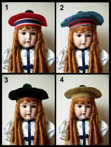 Chapeau béret poupée - , jumeau