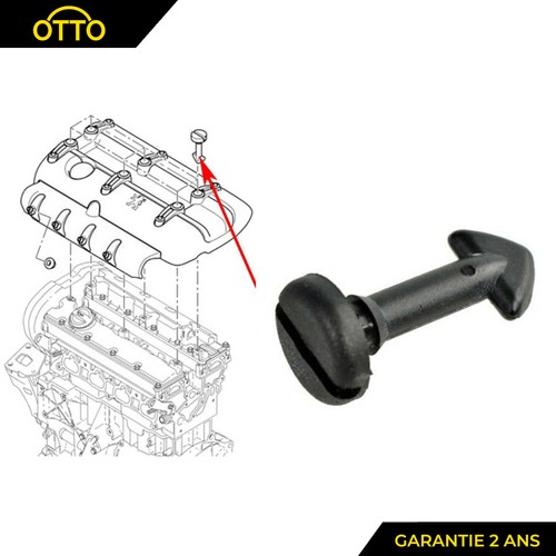Agrafe cache moteur - moteur, pour