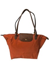 LONGCHAMP Sac en toile Extra Large Dames Sac orange foncé style décontracté