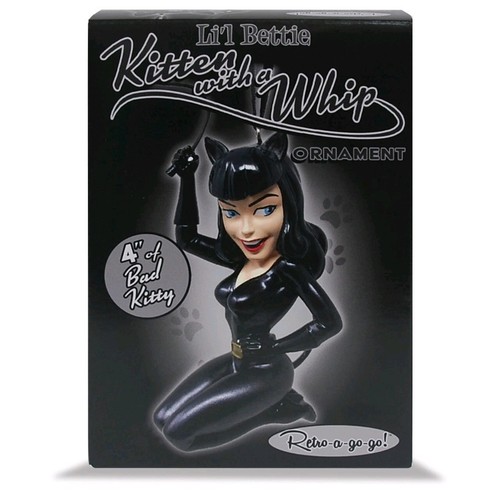 Bettie page kitten with - with, a