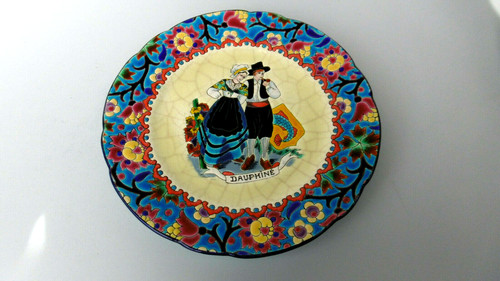 Assiette emaux longwy - assiette,