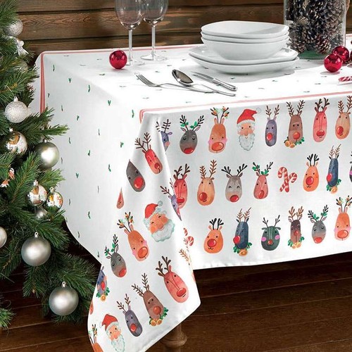 Nappe noël rectangulaire - nappe,