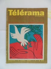 TELERAMA N°952 14/04/68 JF PORON S.WEIL J.MAGRE FRANCE GALL HIRSCH SEMPE TRINTIG