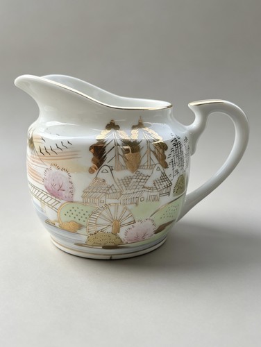 Pot lait japonais kutani - pot,