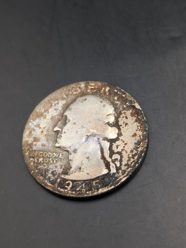 1945 quarter dollar usa - quarter, 90%