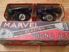jeu ancien téléphones électrique tole Marvel,JRD,CIJ, bing,cr, jep, tippco,ingap