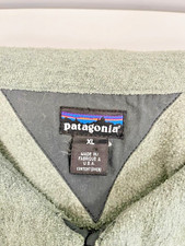 Veste Patagonia Synchilla Boucle Pullover XL verte années 90 fabriquée aux...