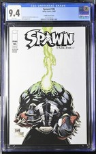 SPAWN # 185 [2008] CGC 9.4 Capullo Variant Headless Cover (1st App Jim Downing)