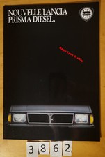 LANCIA PRISMA DIESEL Prospectus Fr 10 pages 7/1984