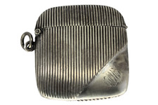 PY67 : Pyrogène Art Déco en métal argenté (?)  boite allumettes match box