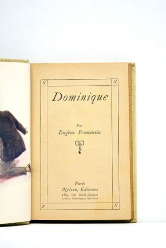 Livre ancien fromentin - ancien,