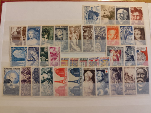 Timbres france joli - de, france***