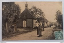 Sivrey (Hameau d'Auxon) (Aube) - L'Eglise, Attelage, Cheval, Coin bas gauche mou