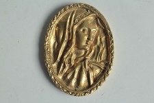 Médaillon Bas-relief bronze