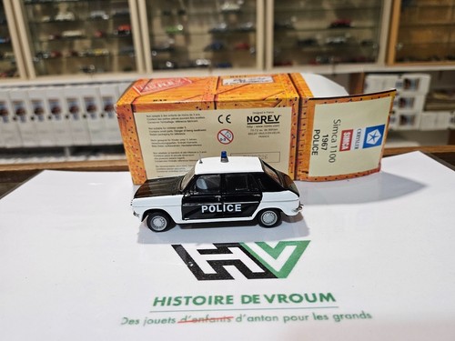 Miniature simca 1100 police - miniature,