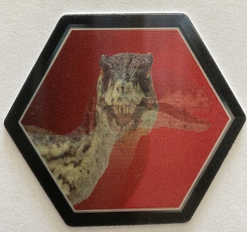 Carte lenticulaire jurassic - lenticulaire,