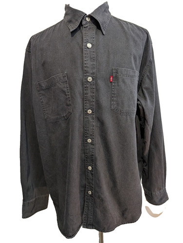 Chemise levi jean denim - jean, noir