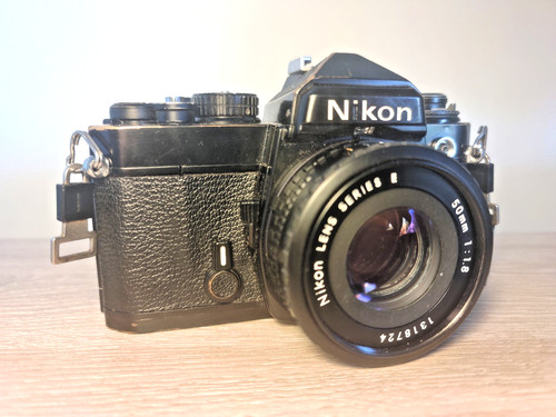 Nikon 35mm slr - fe, camera