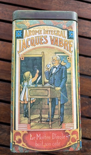 Boîte ancienne métal jacques - ancienne,