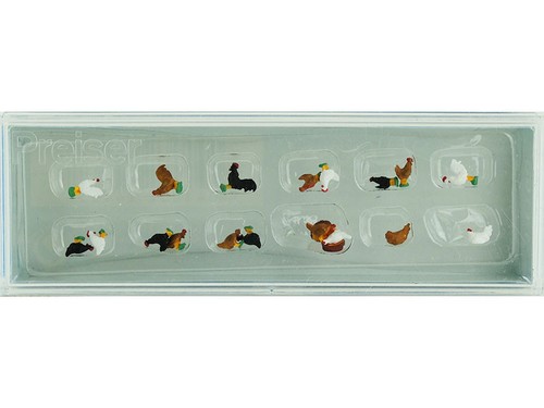 Preiser poules coqs - et,