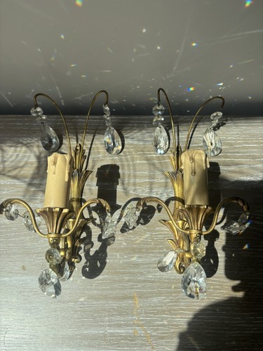 Paire appliques murales en - d'appliques,