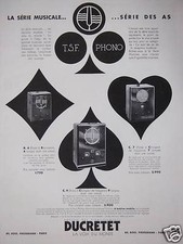 PUBLICITÉ 1932 LA VOIX DU