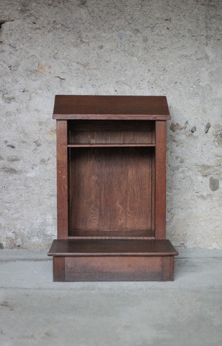 Meuble bois religieux