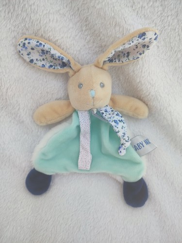 Doudou plat baby nat lapin - doudou,