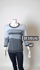 Desigual By Christian Lacroix Taille 40  Sweat shirt gris femme