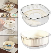 Bac à tortues anti-rayures pour tortues aquatiques, amphibiens et reptiles