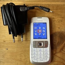 Nokia 2630 Blanc Orange Mobile Phone Testé Et Fonctionnel Avec Chargeur
