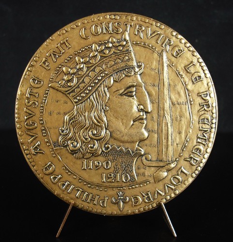 Médaille philippe auguste - ii,