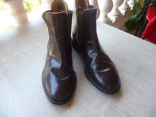 boots bottines regent en cuir neuves taille 44 made in england