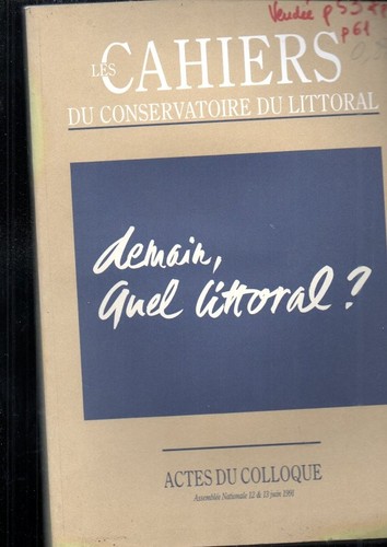Livre demain quel littoral - quel,