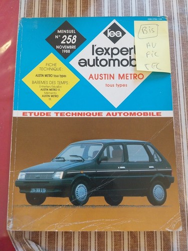 Revue technique austin metro - revue,
