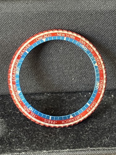 Lunette montre plongée pepsi - lunette,