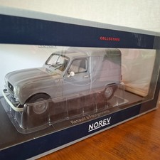 RENAULT 4 fourgonnette grise de 1965 NOREV 1/18e ref 185190